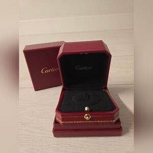 Cartier Red Jewelry Box